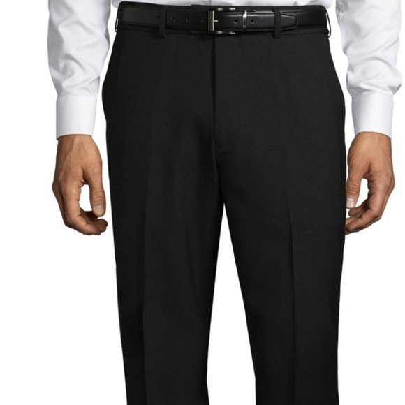 Bundle “3 x $20" NWT STAFFORD $70 Flat-Front Dress Pants 42" x 30" - Picture 2 of 8
